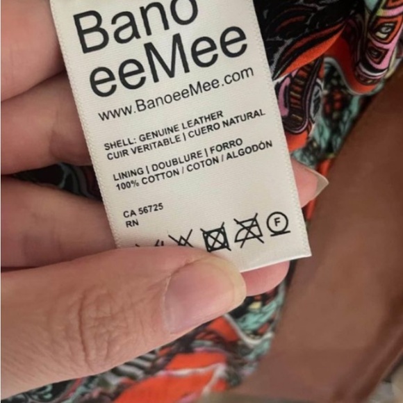 BanoeeMee Leather jacket size xs - Picture 7 of 9